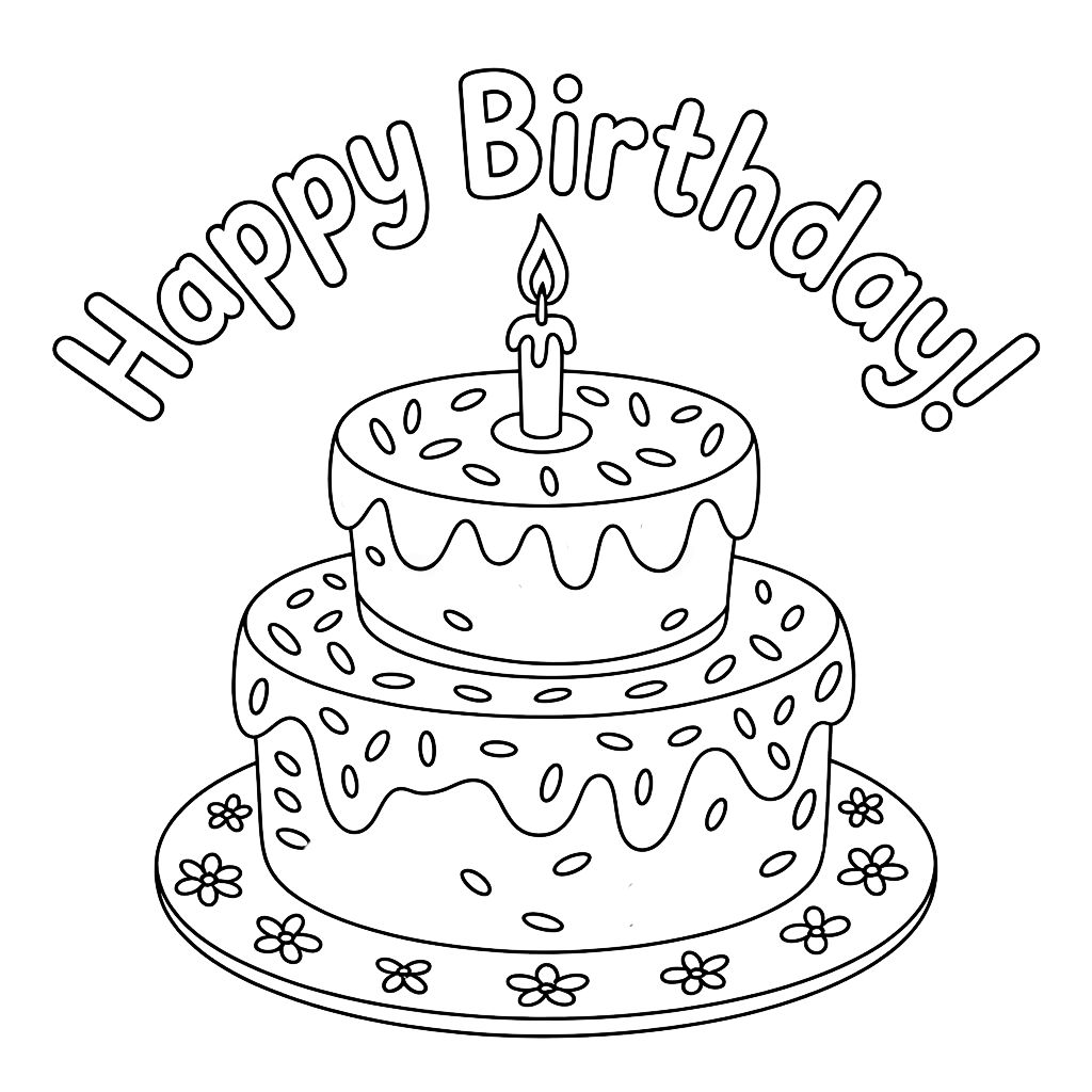 bolos coloridos de aniversário