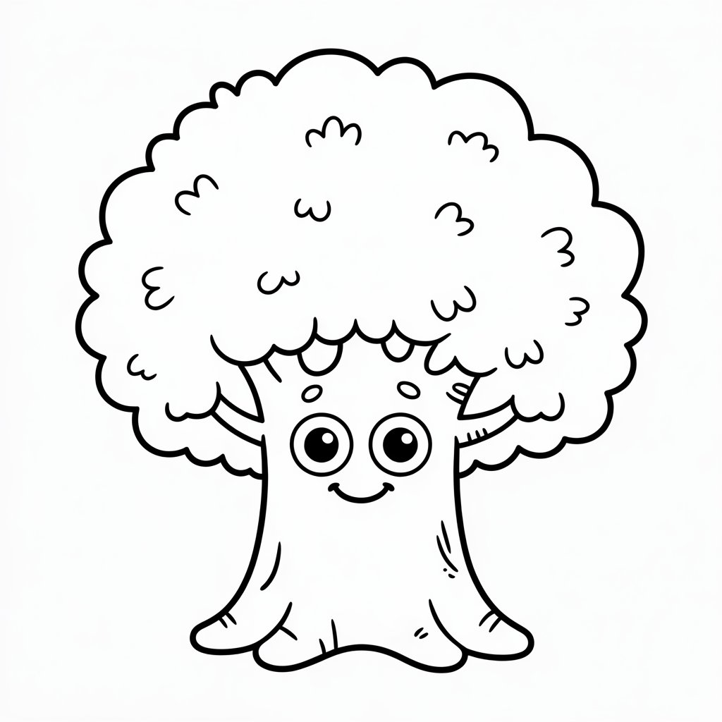 desenhos de arvores para colorir