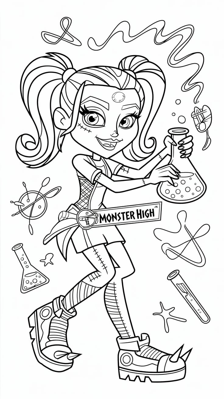 monster high para colorir e imprimir