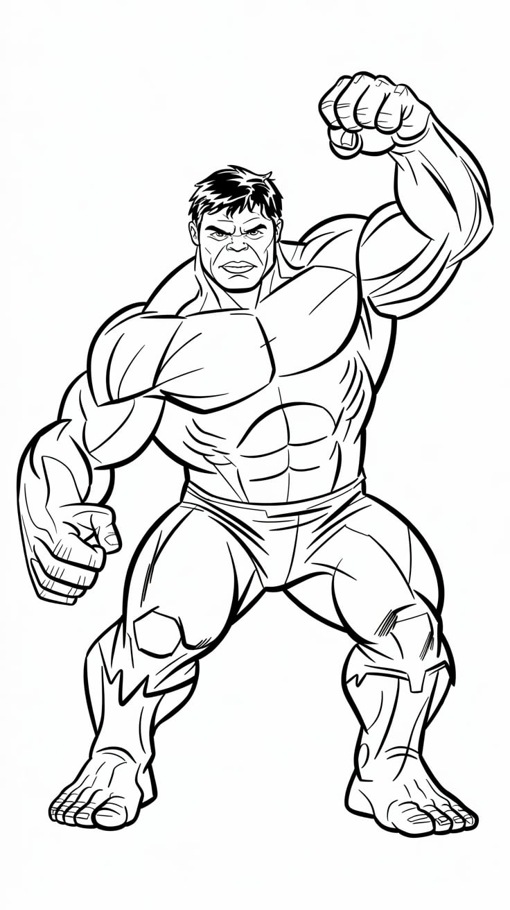 hulk gosta de homenzinho colorido