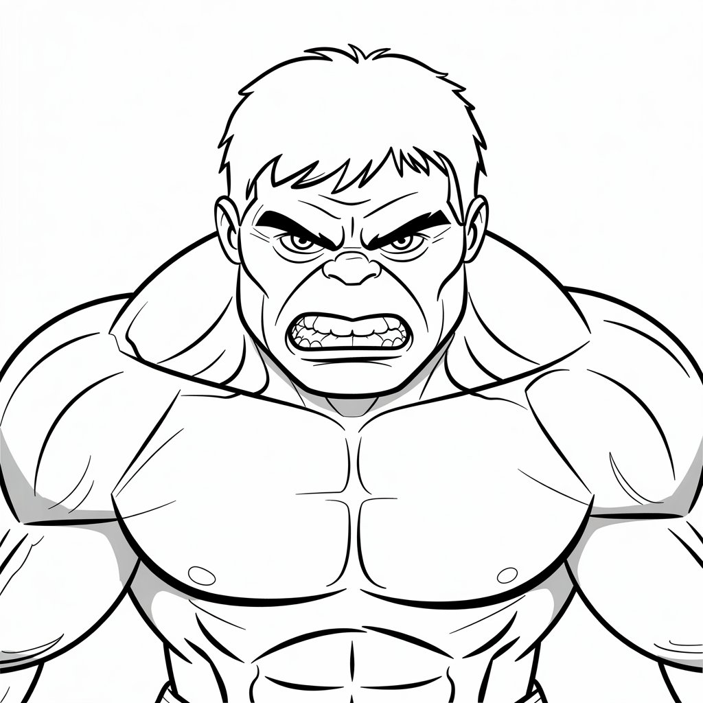 desenhos para colorir do hulk
