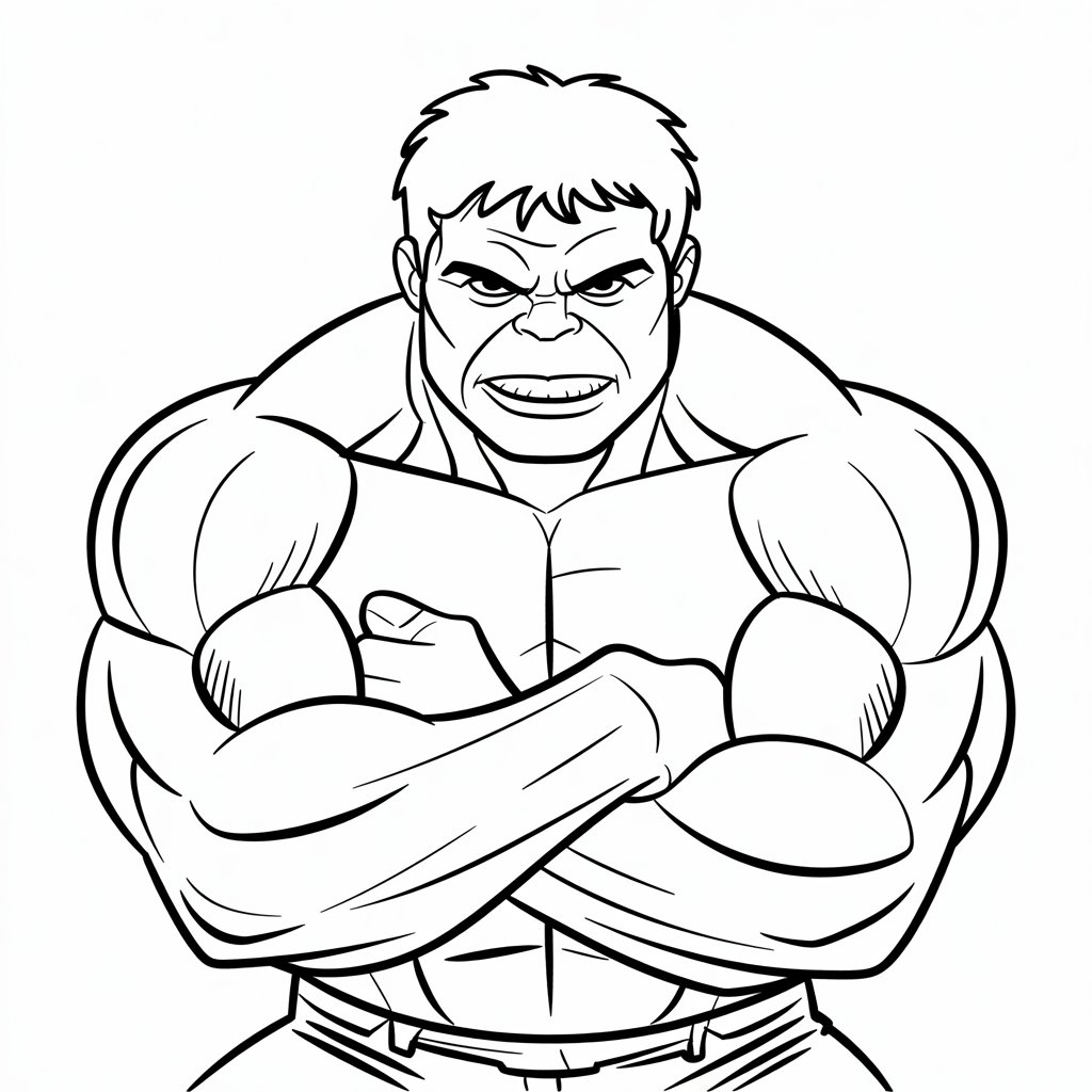 desenhos do hulk para colorir