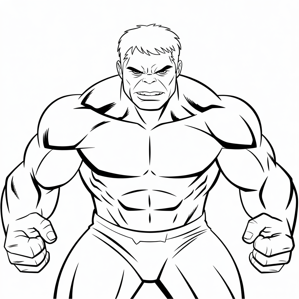 desenhos para colorir hulk
