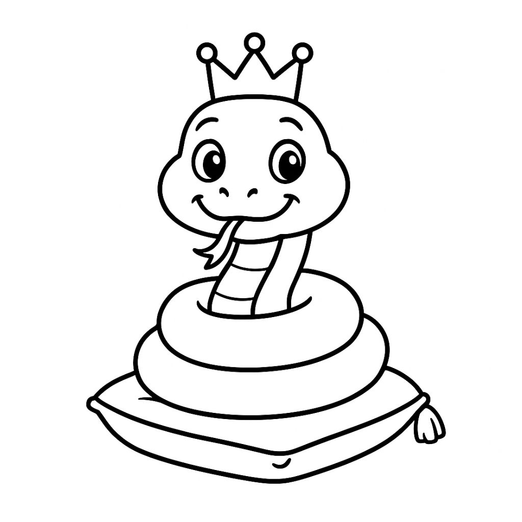 imagens para colorir de cobras