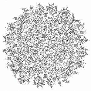 desenho para colorir para adultos