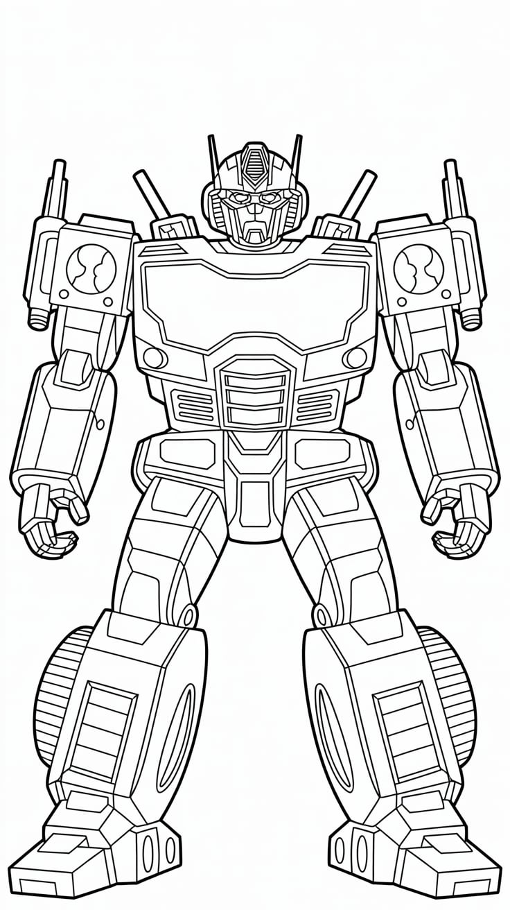 desenhos para colorir transformers rescue bots