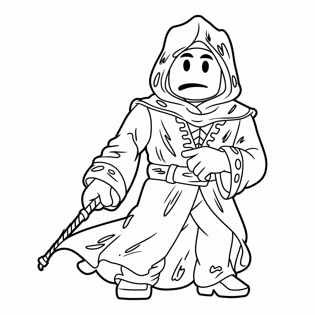 roblox desenho para colorir