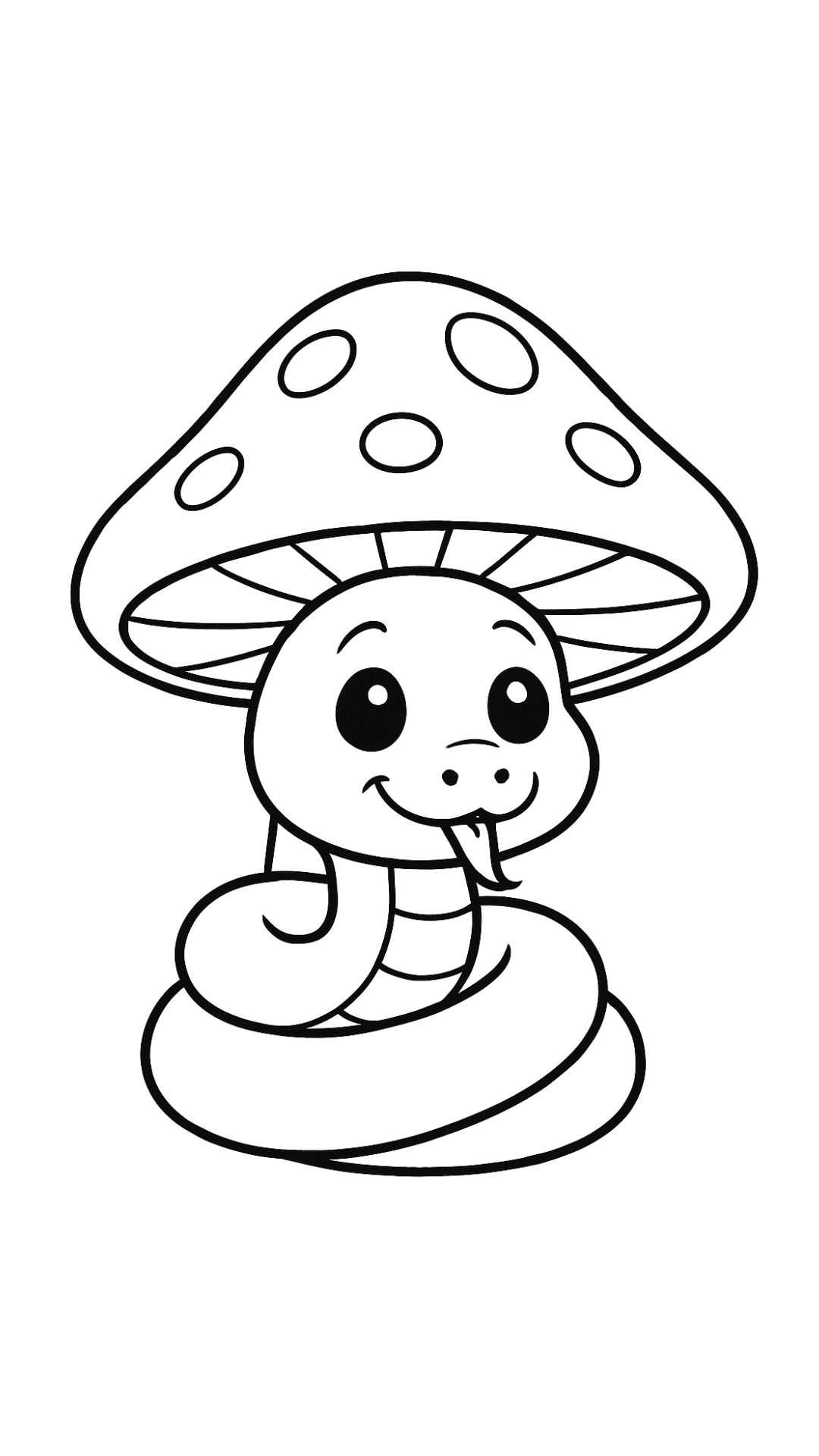 imagem de cobra para colorir