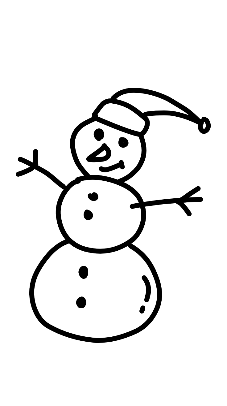 desenho colorir boneco de neve