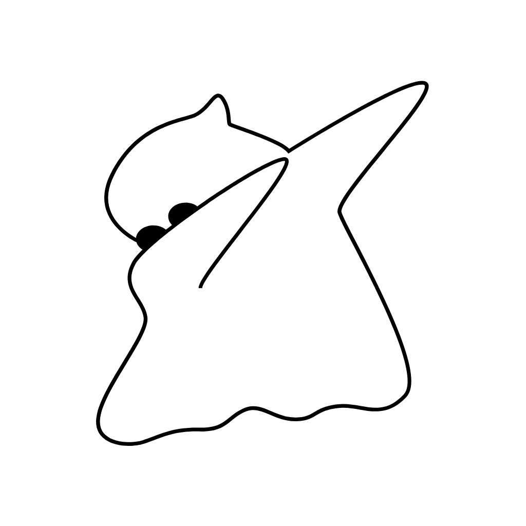 desenho de fantasma colorido