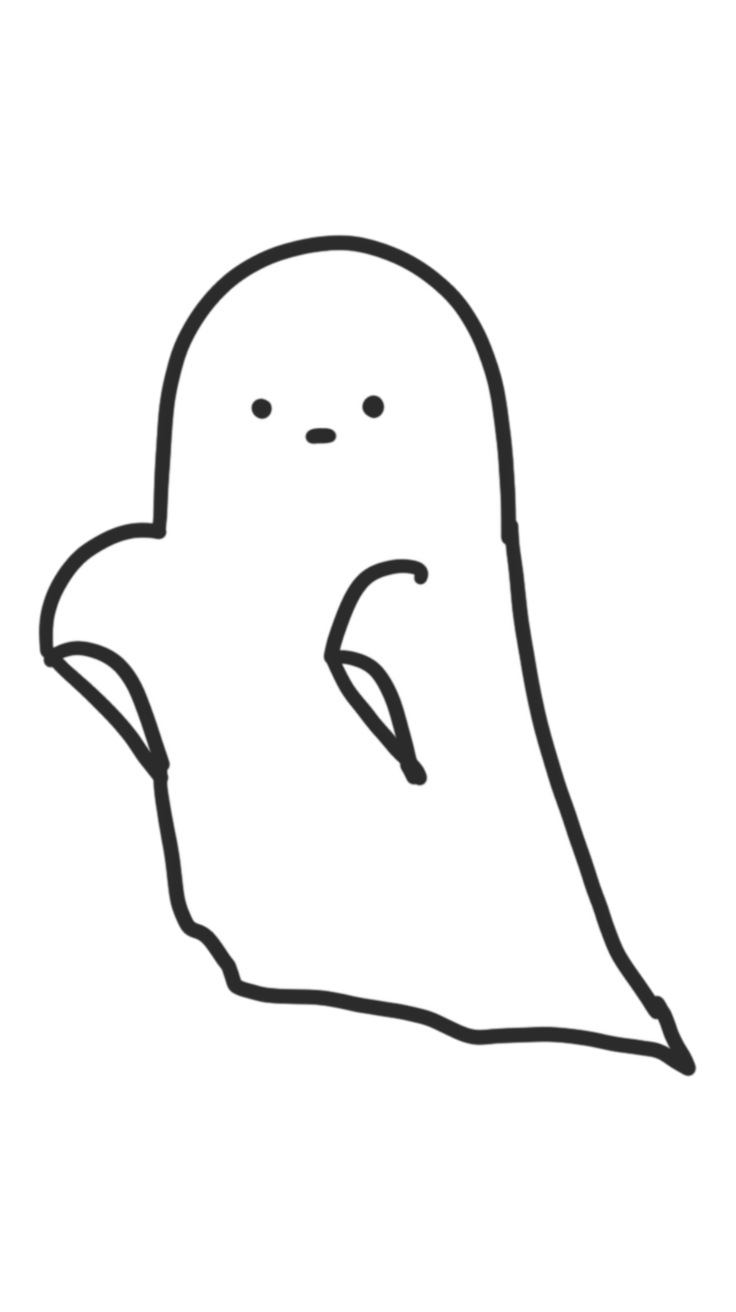 fantasmas desenho colorido