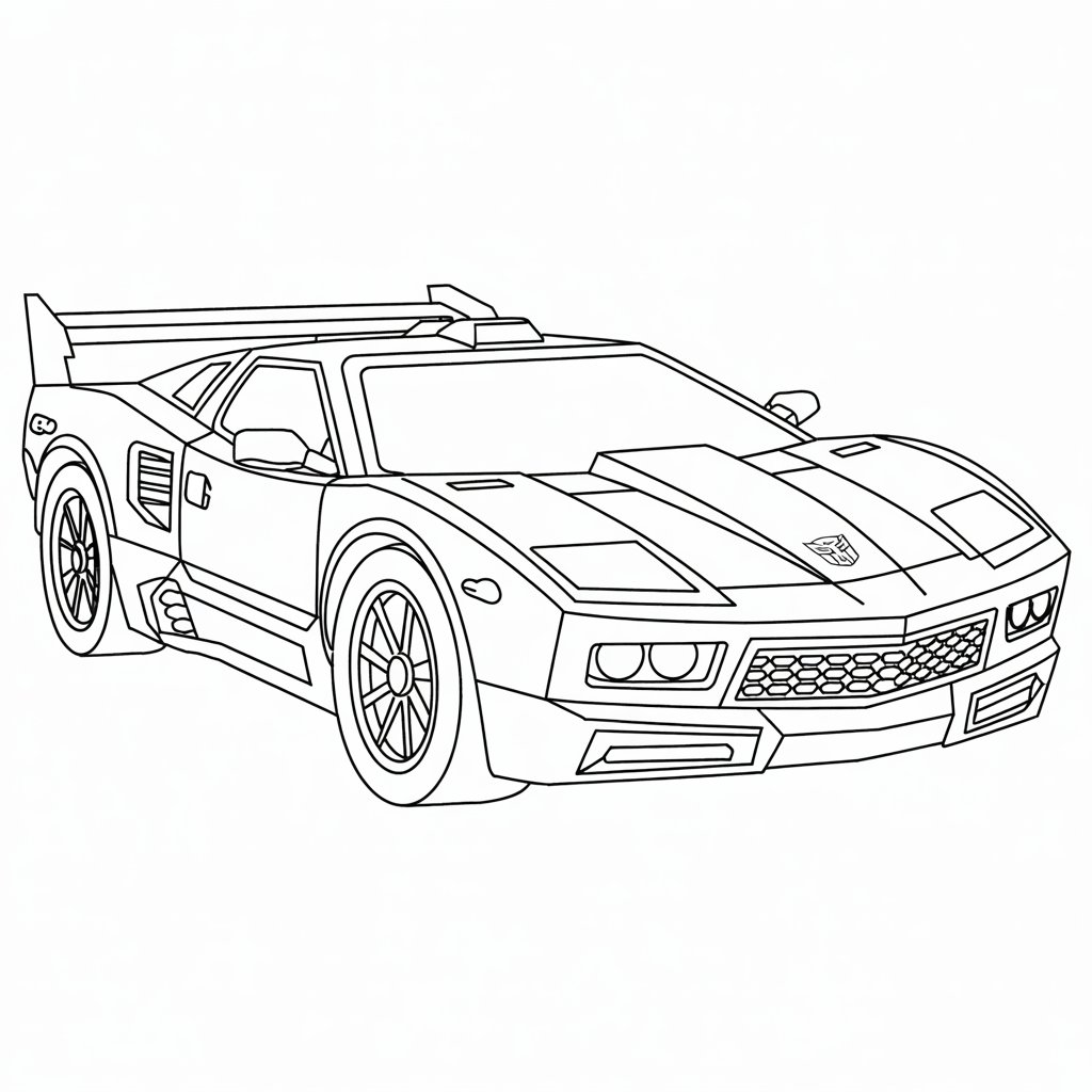 desenhos dos transformers para colorir