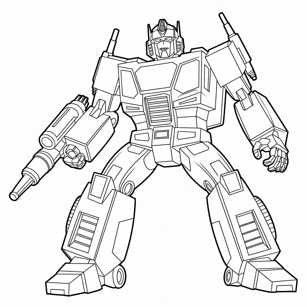 desenhos para colorir transformers