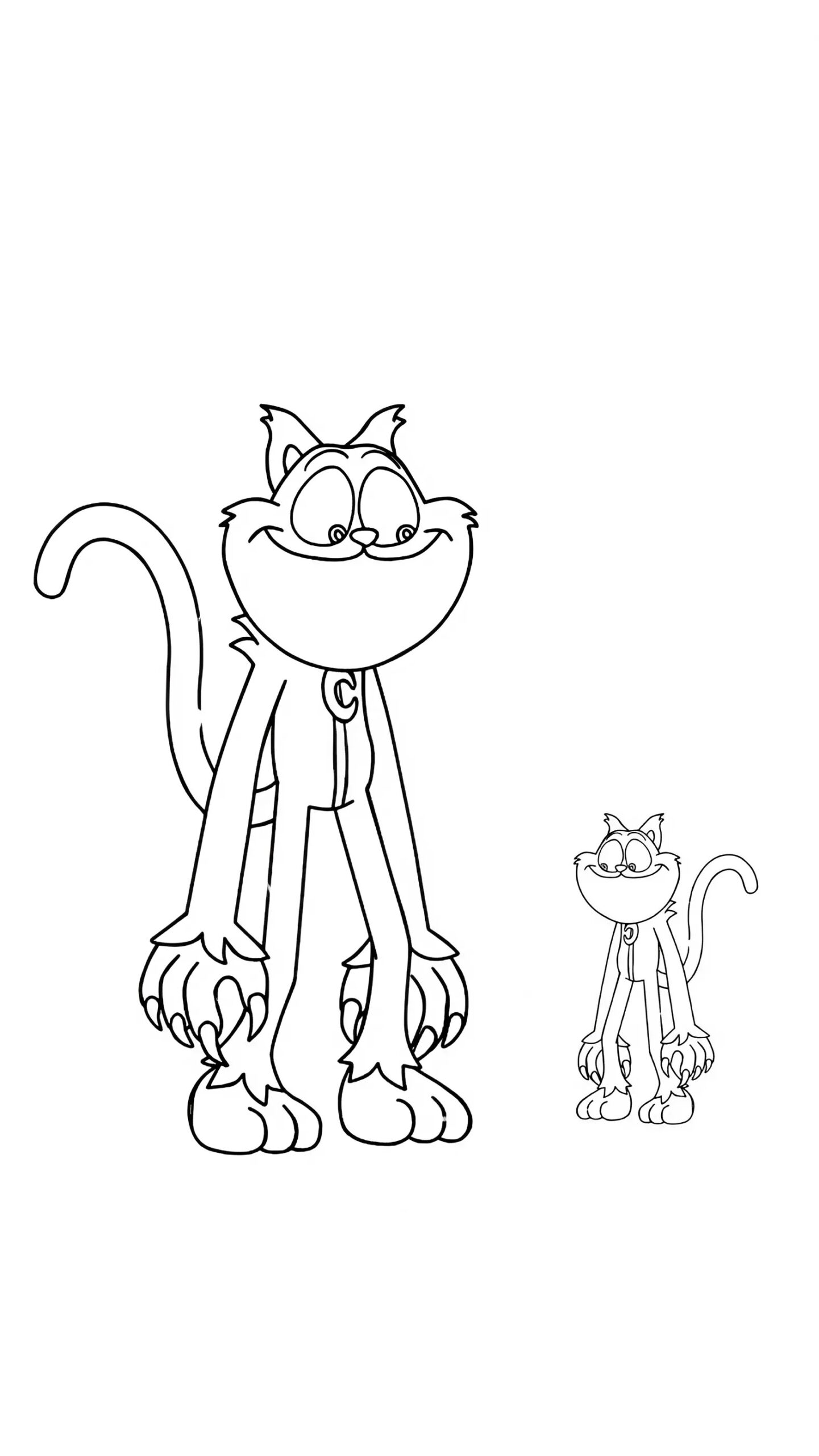 catnap desenho para colorir