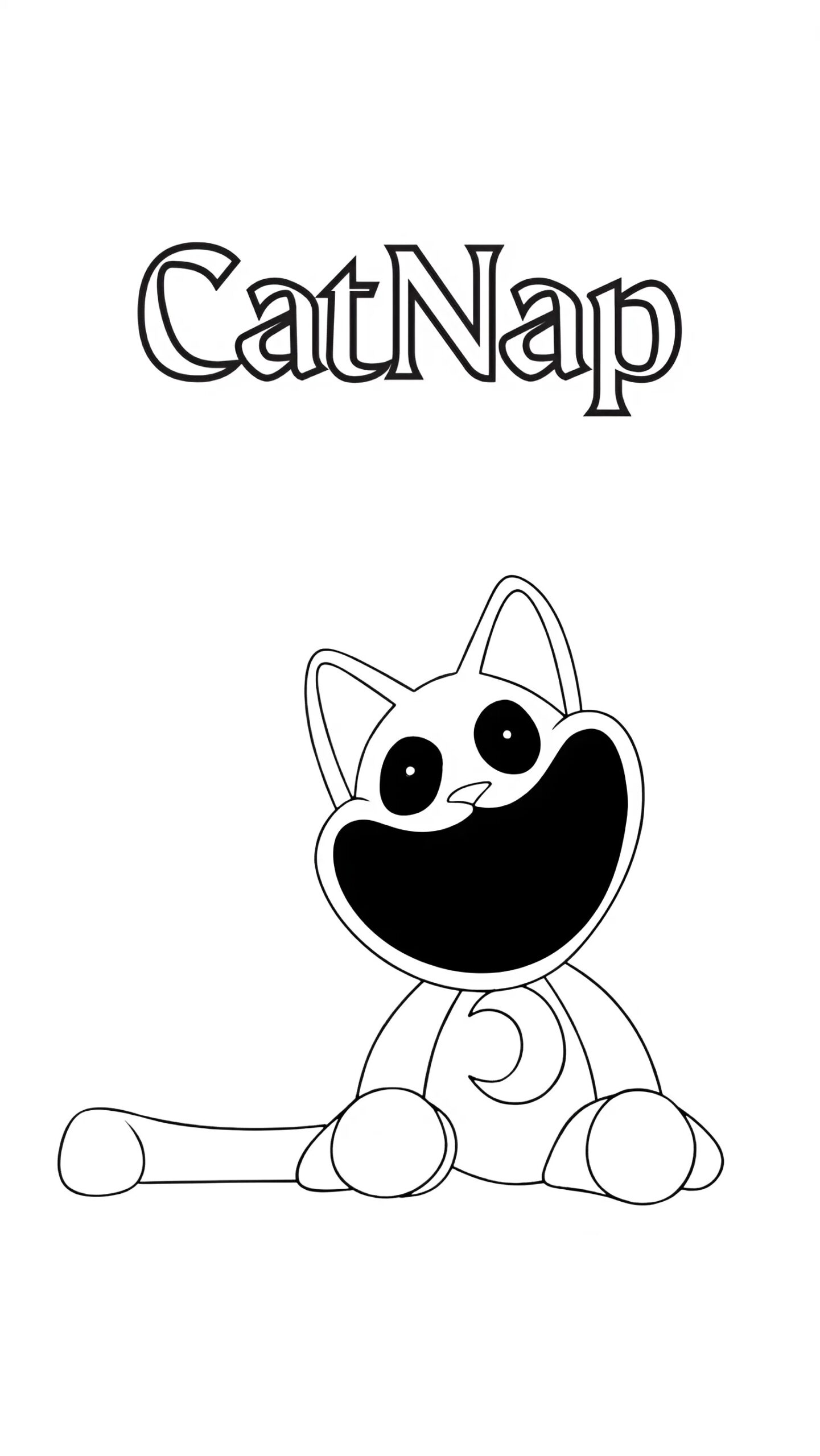 catnap para colorir