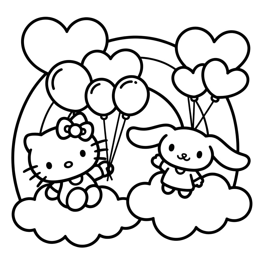 desenhos para colorir do cinnamoroll