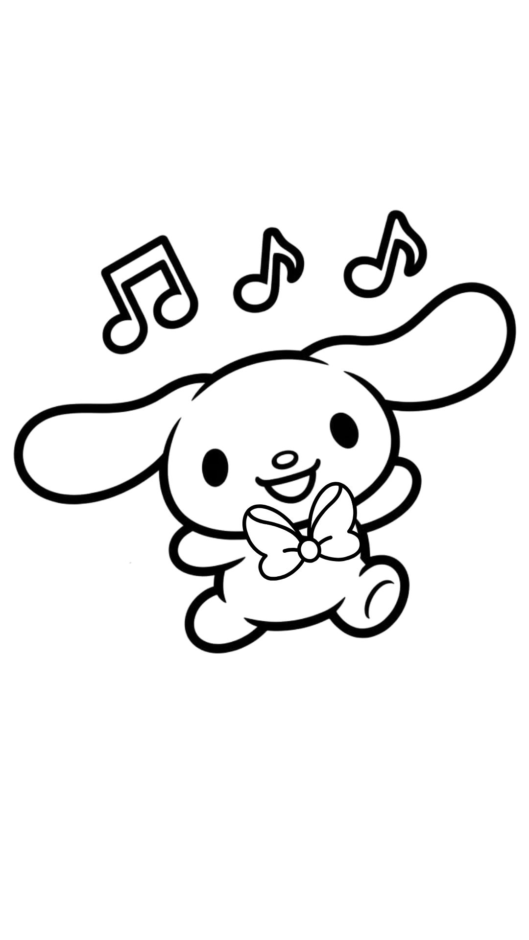 Cinnamoroll - desenhos para colorir gratuitos