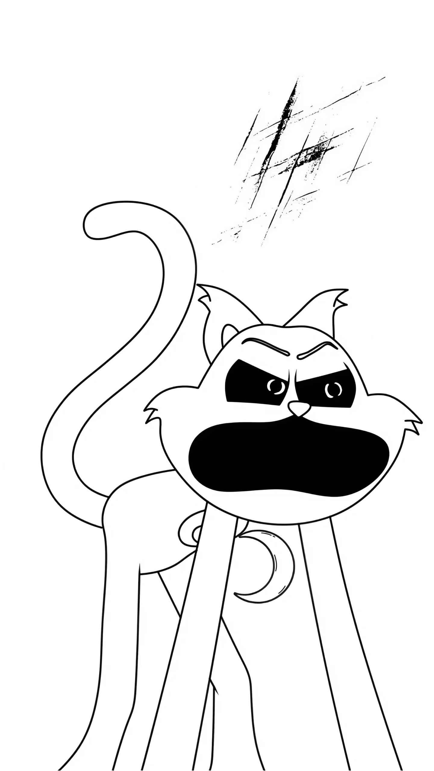 catnap fofo para colorir