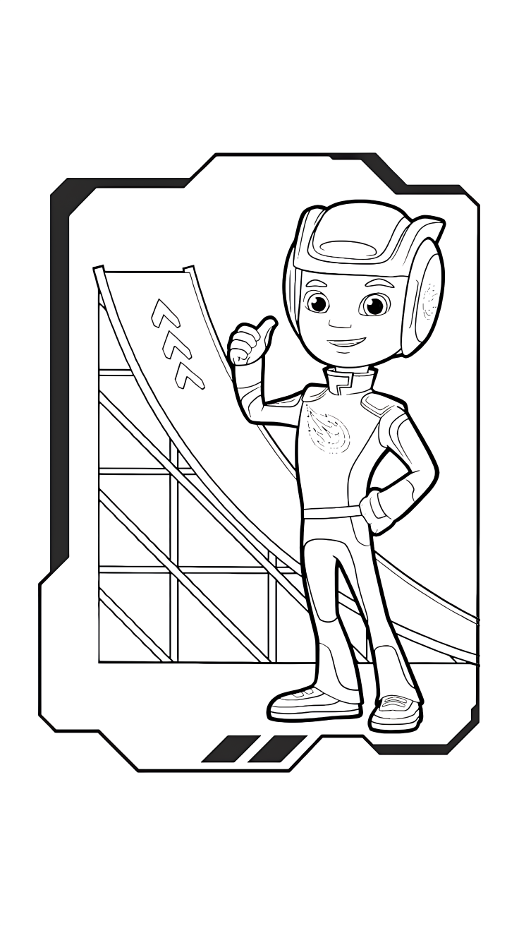 crusher blaze and the monster machines coloring pages