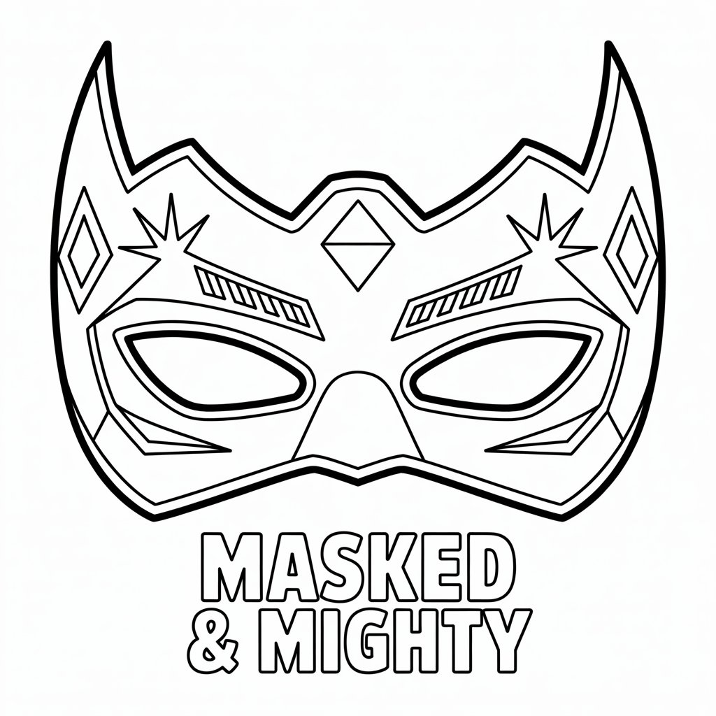 desenho máscaras áfricanas para colorir