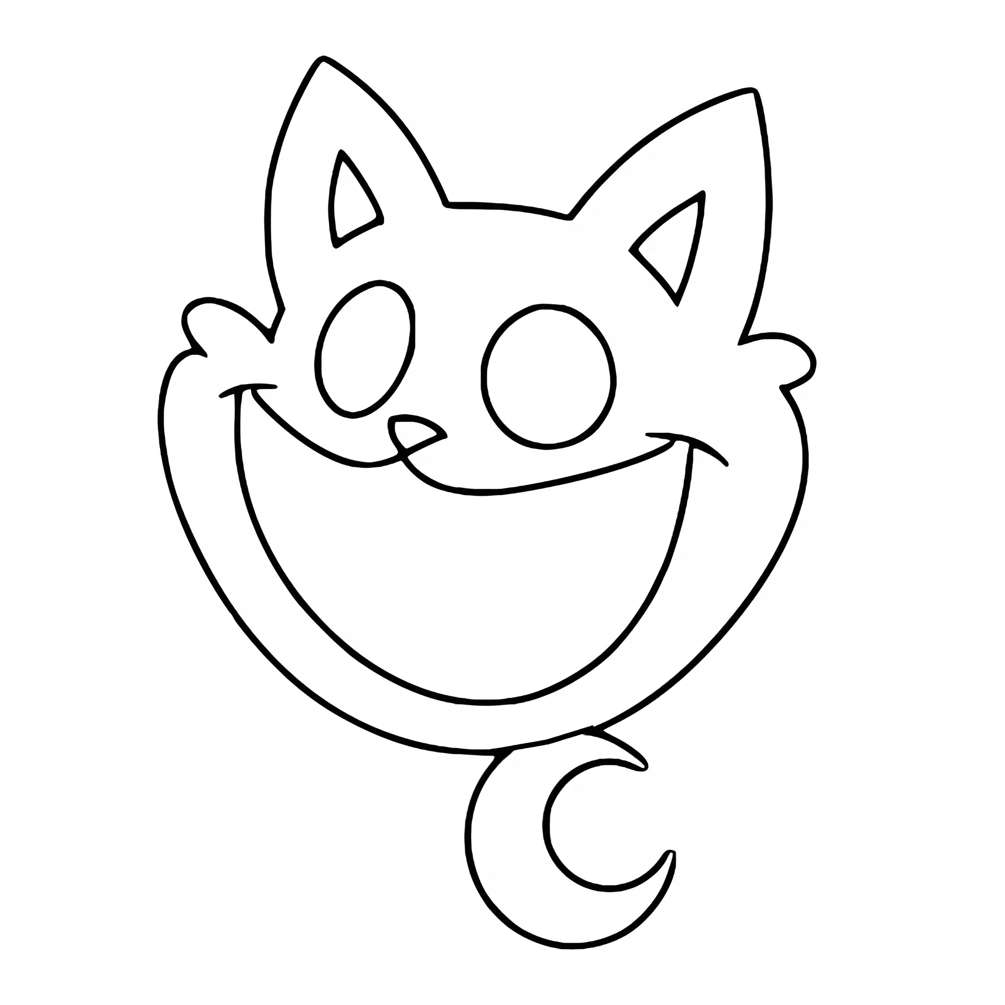 desenho para colorir catnap