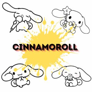 Cinnamoroll Para Colorir