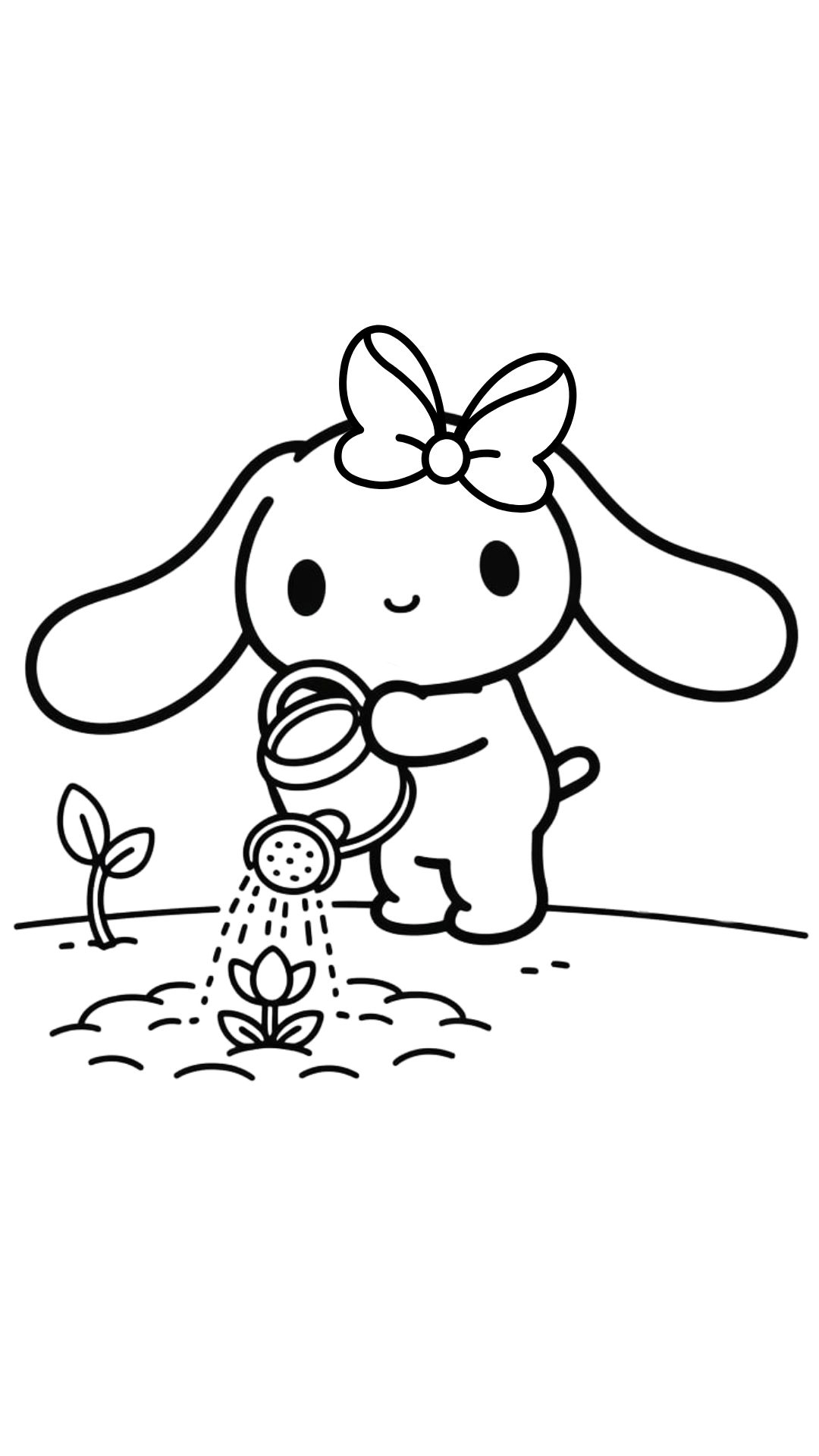 Cinnamoroll para impressão para colorir