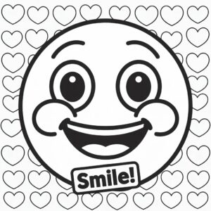 emoji para colorir triste