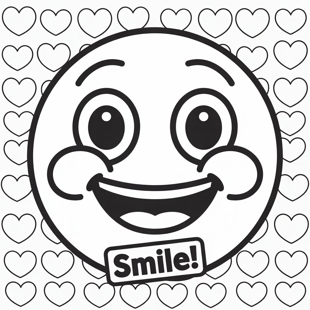 emoji para colorir triste