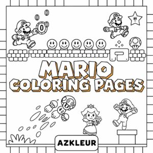 Mario para Colorir