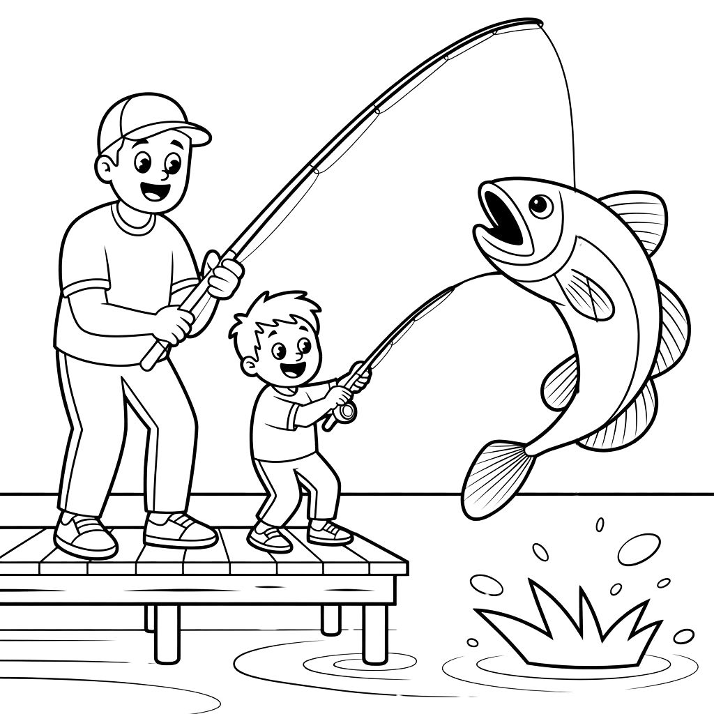 desenho para colorir dia dos pais