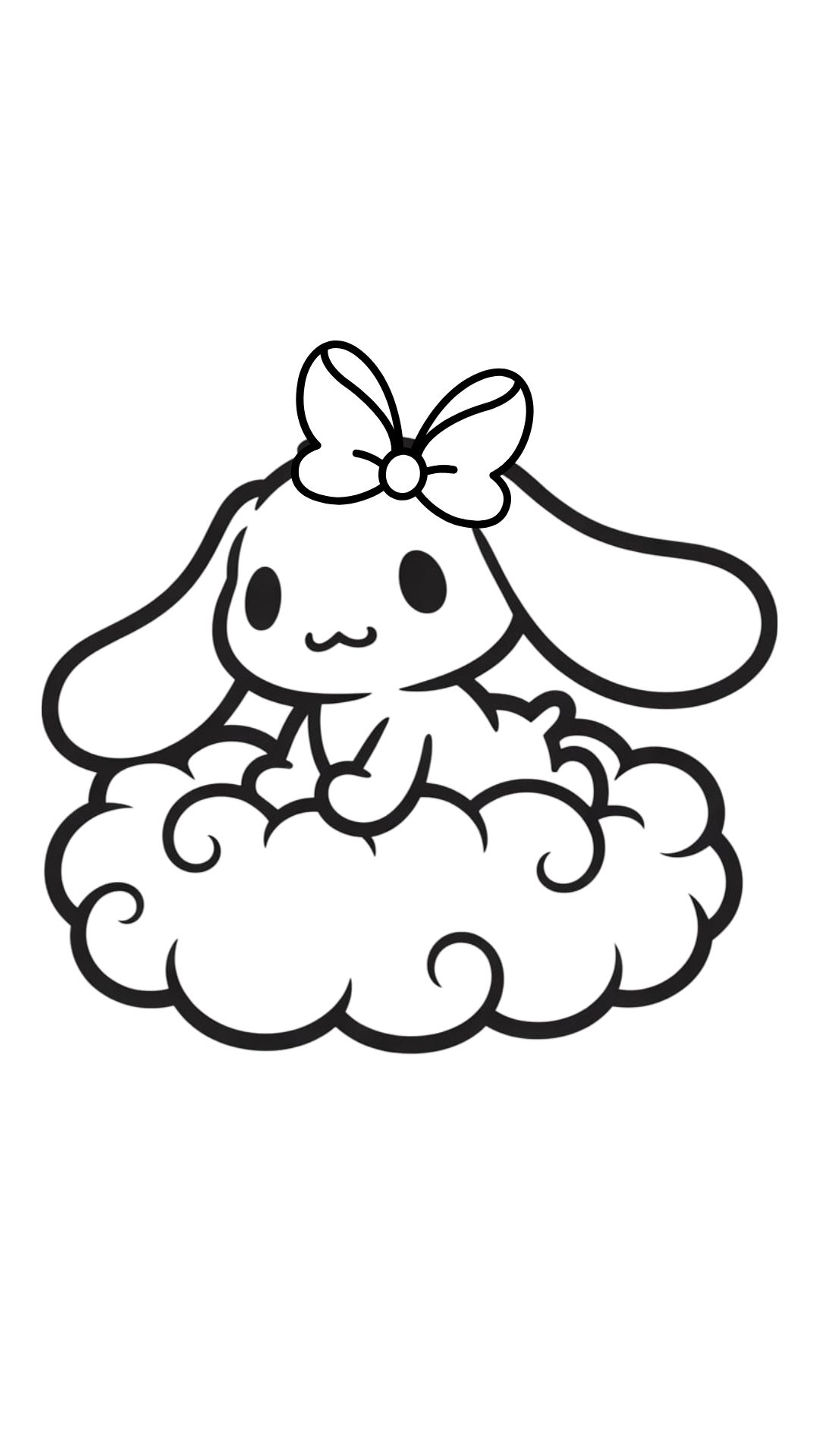 desenhos para colorir e imprimir cinnamoroll