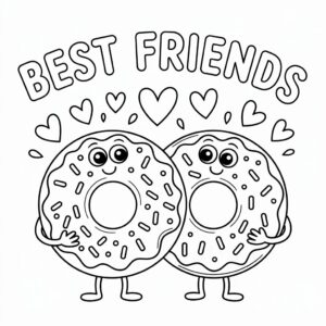 cobertura de donuts colorida