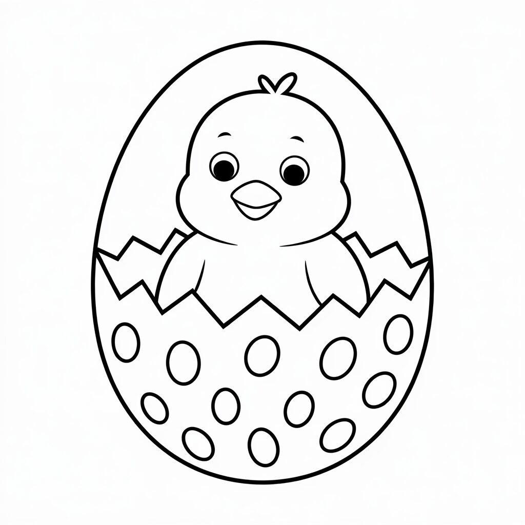 imagens de pintinhos para colorir