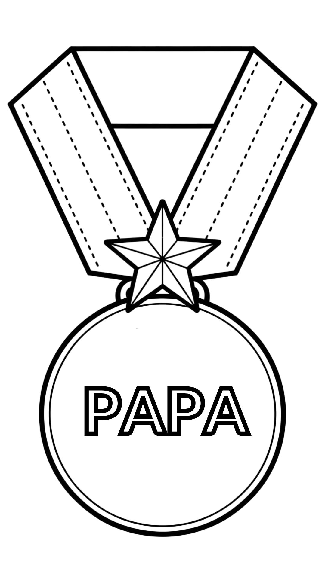 dia dos pais desenho para colorir