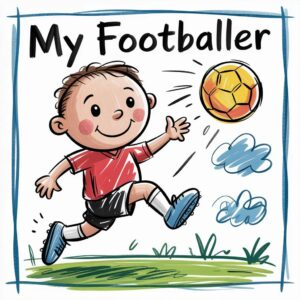 Jogador De Futebol Para Colorir