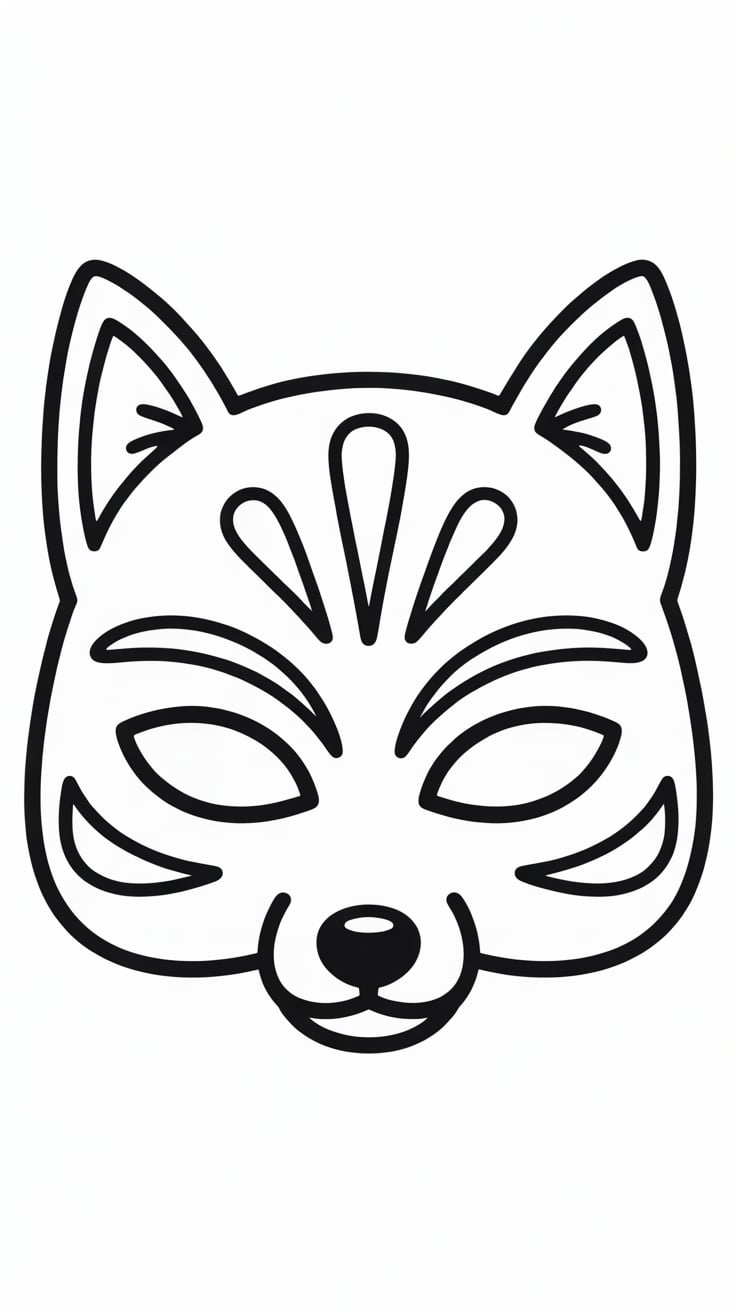 máscaras de carnaval para imprimir coloridas