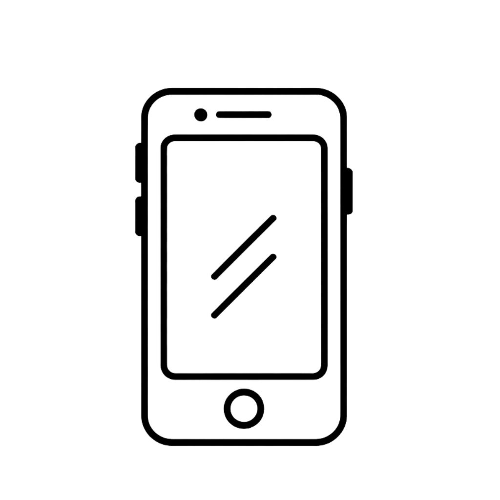 imagem de telefone antigo para colorir