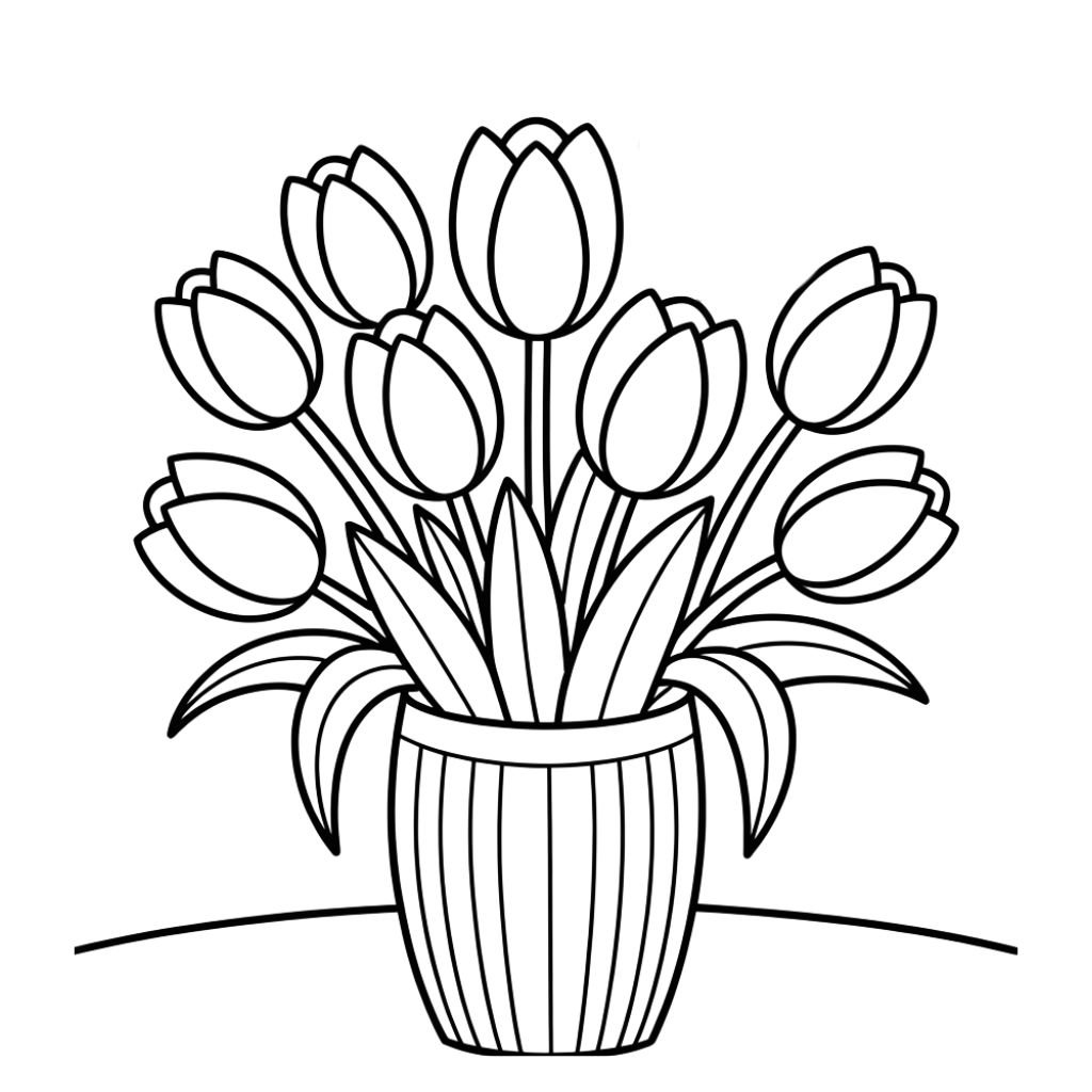 Tulipa Desenho Imagens