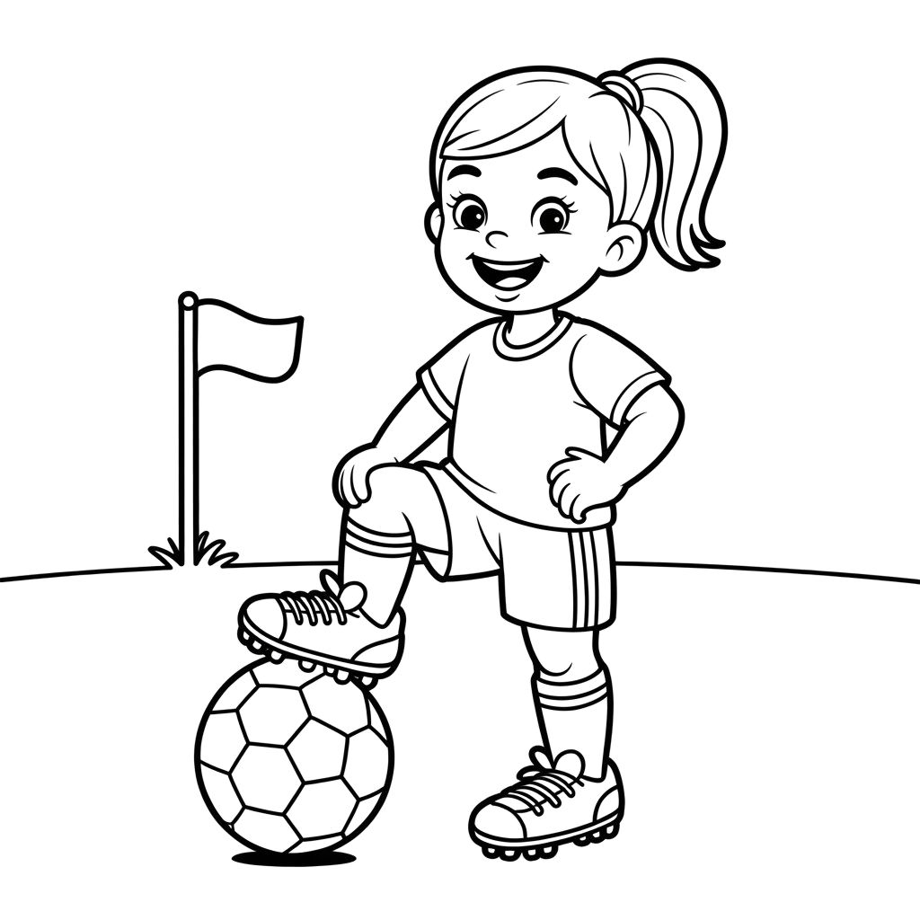 desenho de jogadores de futebol para colorir