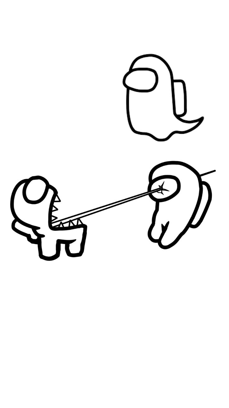 desenhos de among us para colorir