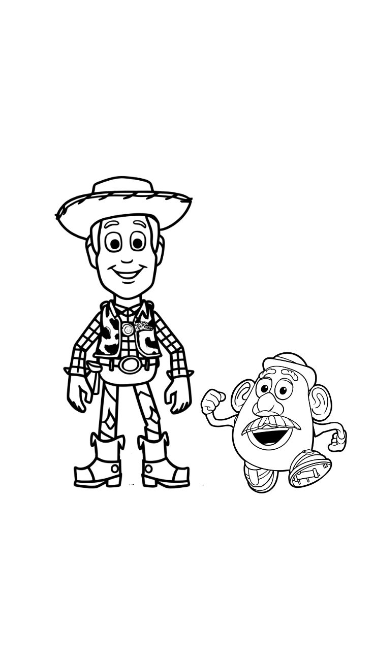 desenhos para colorir do toy story