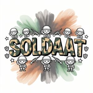 Soldado para Colorir