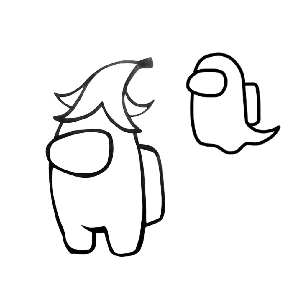 desenhos among us para colorir