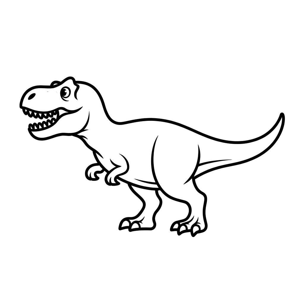 desenhos para colorir t rex