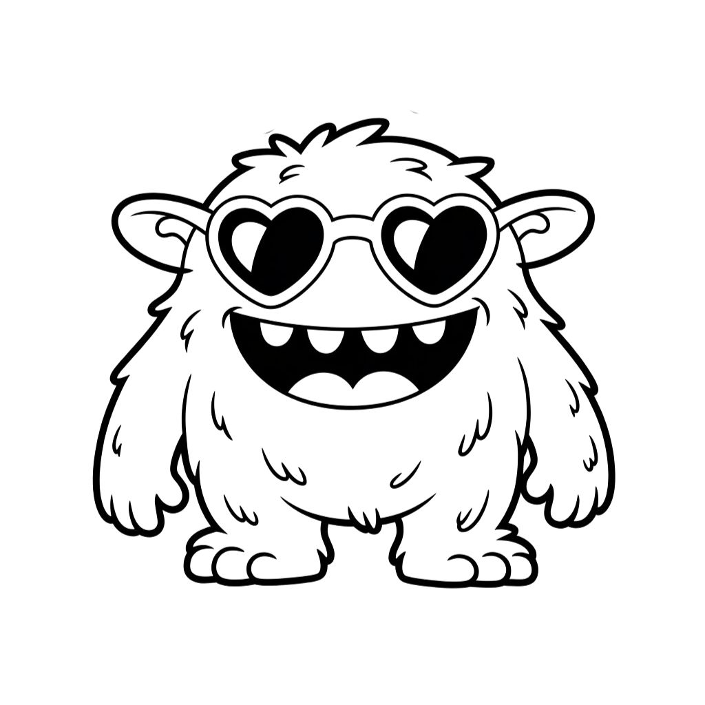 monstros para colorir