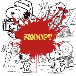 Desenho Do Snoopy Para Colorir