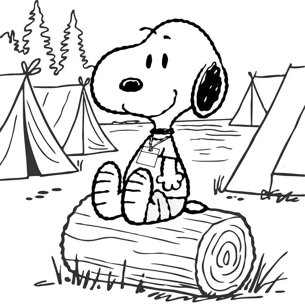 desenhos do snoopy para colorir e imprimir
