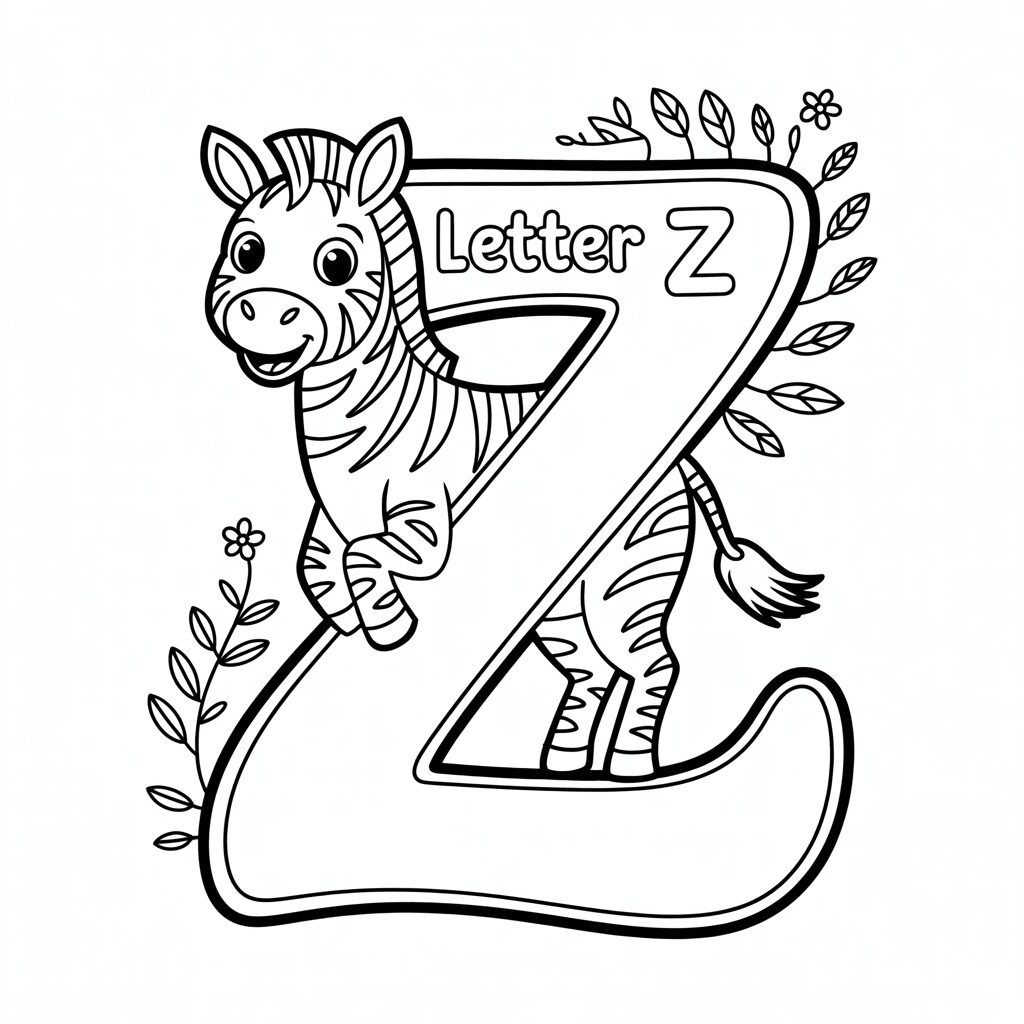 zebras para colorir