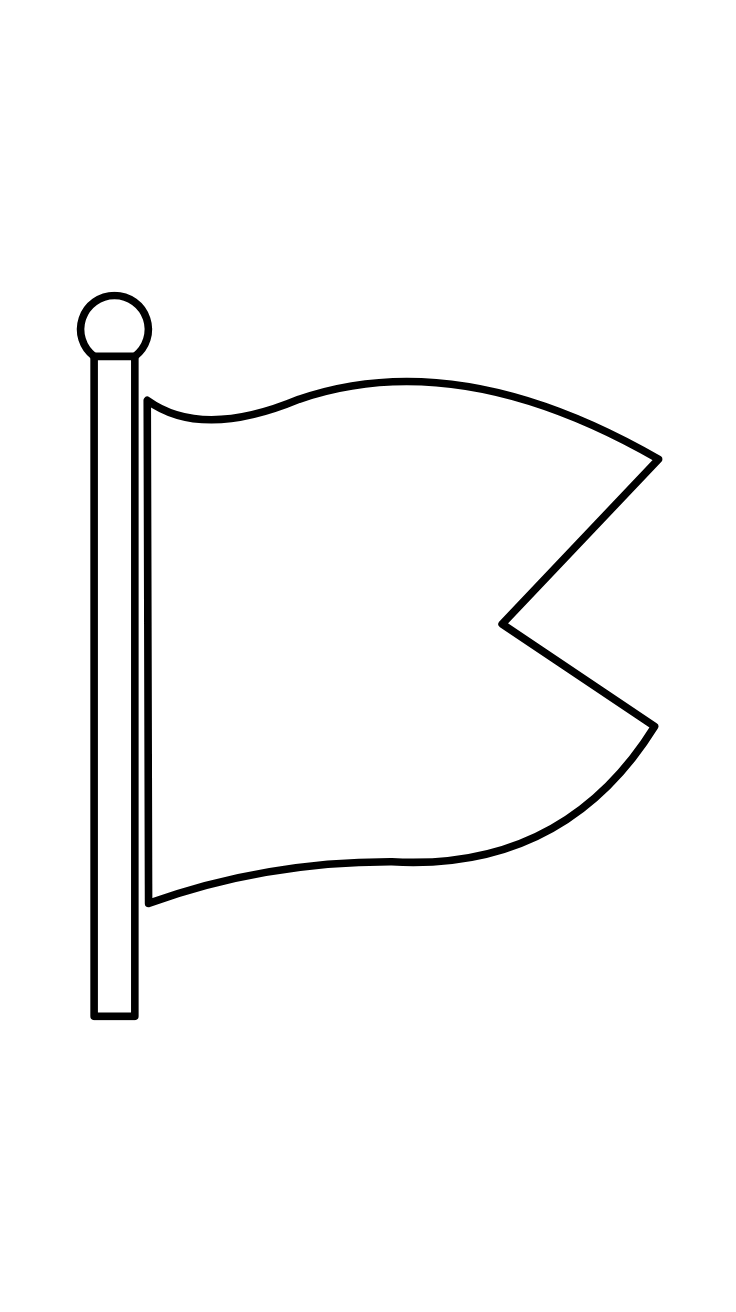 bandeiras para colorir